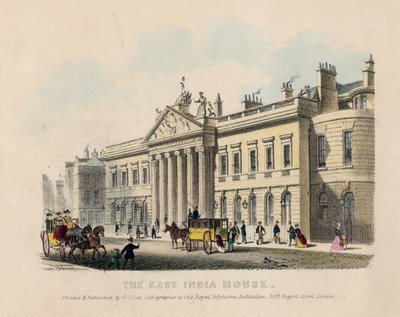 The East India House by English School