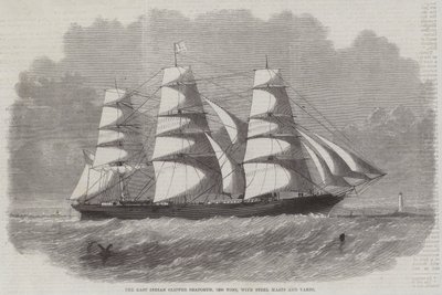 The East Indian Clipper Seaforth by English School