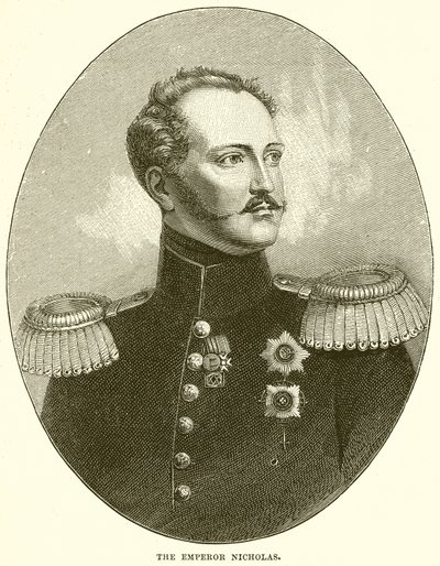 The Emperor Nicholas by English School