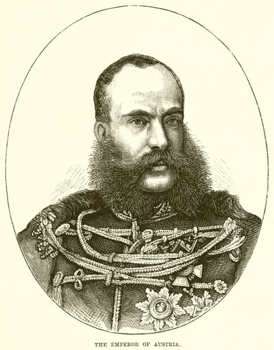 The Emperor of Austria by English School