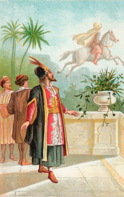 The Enchanted Horse by English School