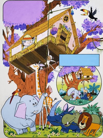 The Enchanted House by English School