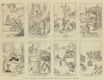 The Famine in China by English School