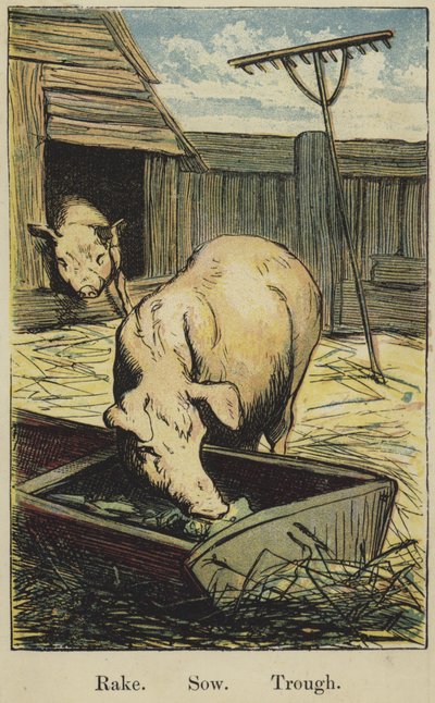 The Farmyard Alphabet by English School