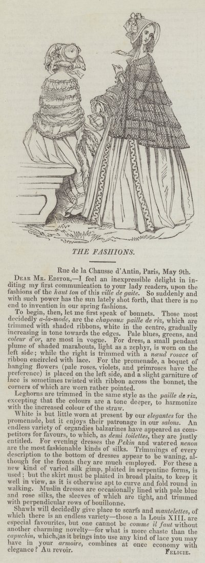 The Fashions by English School