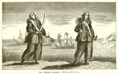 The Female Pirates by English School