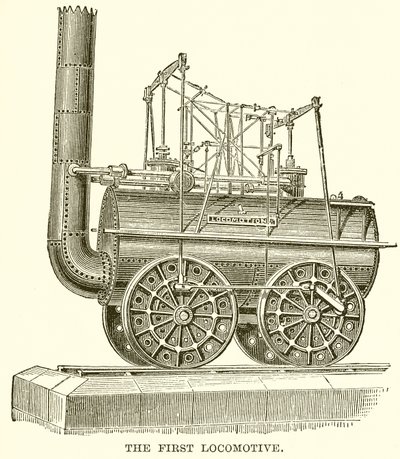 The First Locomotive by English School