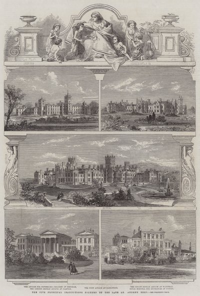The Five Principal Institutions Founded by the Late Dr. Andrew Reed by English School