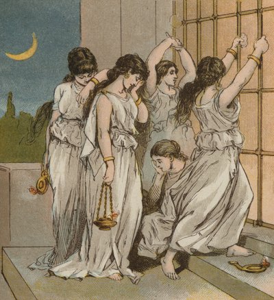 The Foolish Virgins by English School