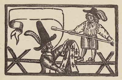 The Foppish Rope-Dancer by English School