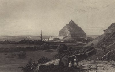 The Fortress of Daulatabad in the Deccan by English School
