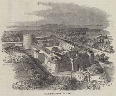 The Fortress of Ham by English School