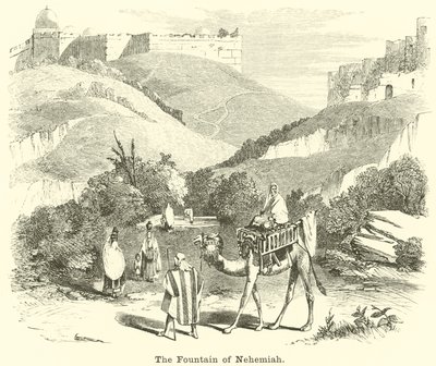 The Fountain of Nehemiah by English School