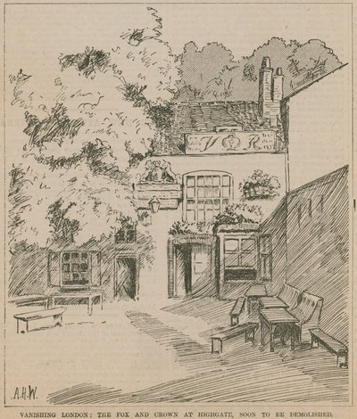The Fox and Crown, Highgate, London by English School