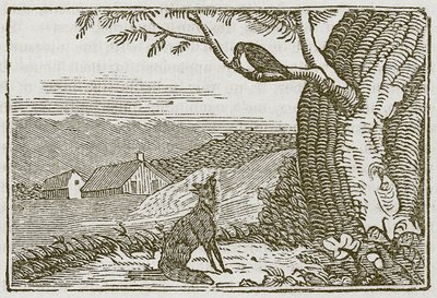 The Fox and the Crow by English School