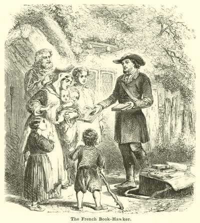 The French Book-Hawker by English School
