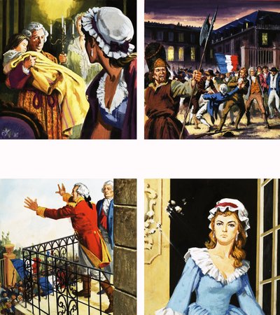 The French Revolution by English School