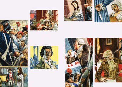 The French Revolution by English School