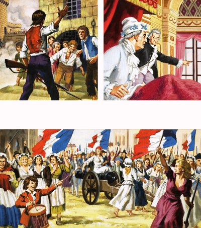 The French Revolution by English School