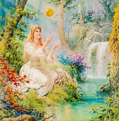 The Frog Prince by English School