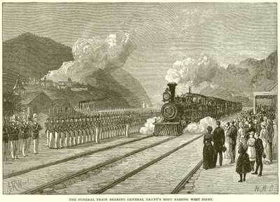 The Funeral Train Bearing General Grant