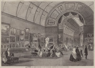The Gallery of Modern Paintings at the Art-Treasures Exhibition by English School
