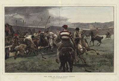 The Game of Polo - A Warm Corner by English School