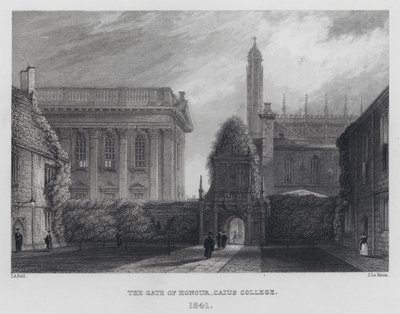 The Gate of Honour, Caius College by English School