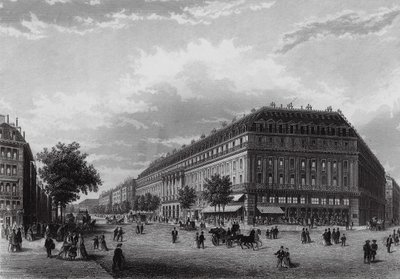 The Grand Hotel, Boulevard des Capucines, Paris by English School