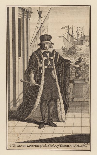 The Grand Master of the Order of Knights of Malta by English School