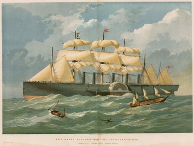 The Great Eastern, Named The Leviathan, 3 November 1827 by English School