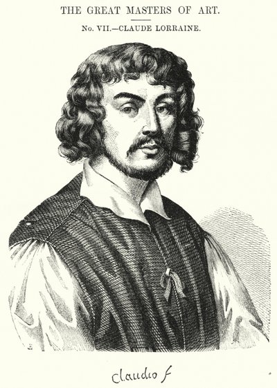 The Great Masters of Art, Claude Lorraine by English School