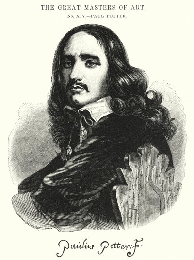 The Great Masters of Art, Paul Potter by English School