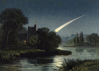 The Great Meteor of October 7, 1868 by English School