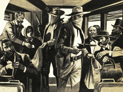 The Great Train Robbers by English School