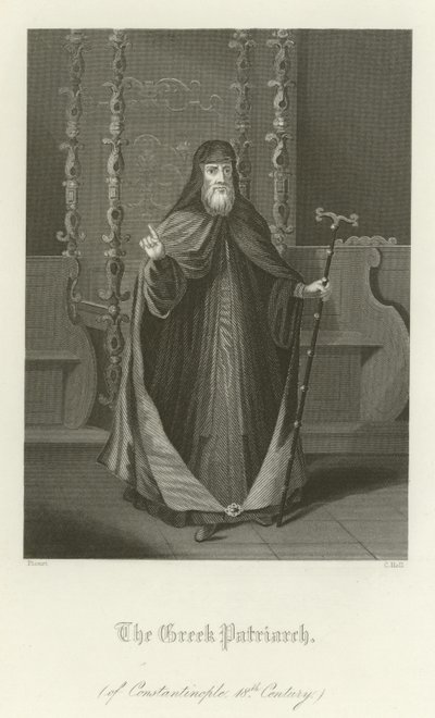 The Greek Patriarch of Constantinople, 18th Century by English School
