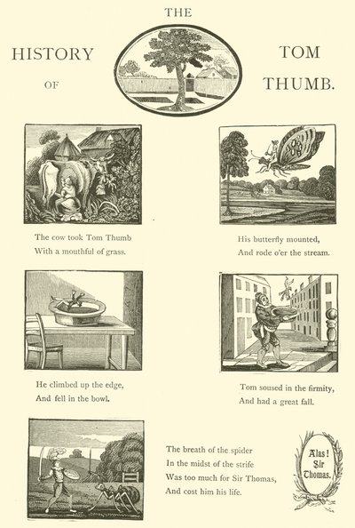 The History of Tom Thumb by English School