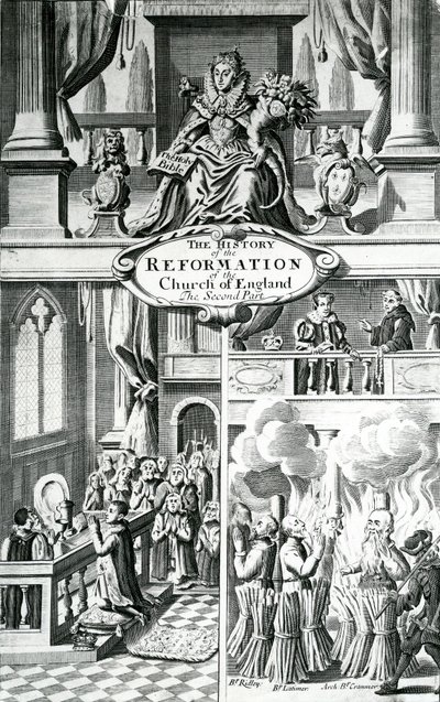 The History of the Reformation of the Church of England - the Second Part by English School
