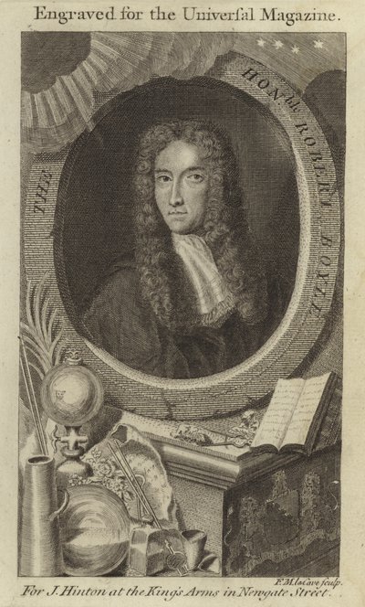 The Honourable Robert Boyle by English School