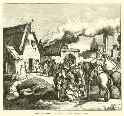 The Horrors of the Thirty Years War by English School