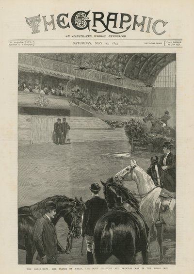 The Horse Show at the Agricultural Hall by English School