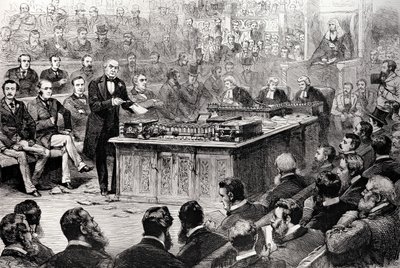 The House of Commons on Thursday April 8th: The Debate on the Government of Ireland, from 