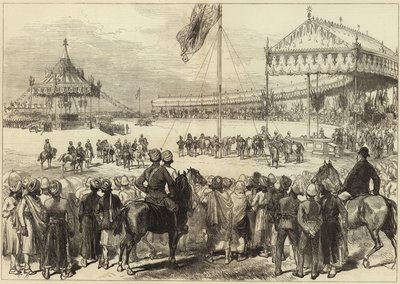 The Imperial Durbar at Delhi by English School