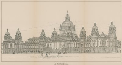 The Imperial Institute: Design by English School