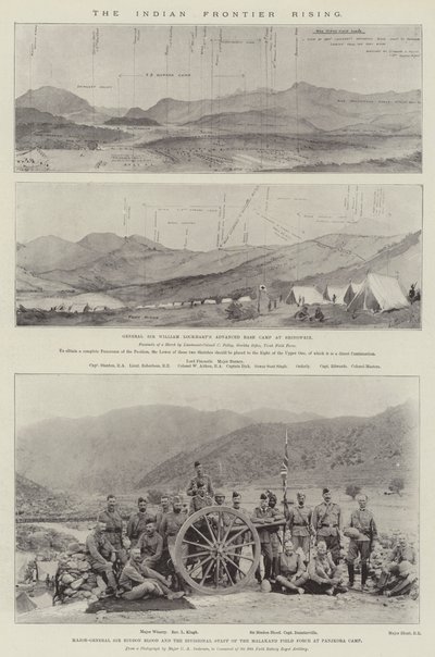 The Indian Frontier Rising by English School