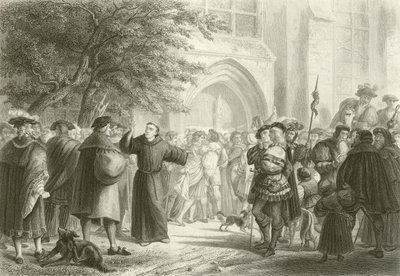 The Indulgences, or the Ninety-Five Propositions by English School