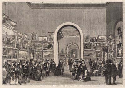 View of the Picture Gallery looking east by English School