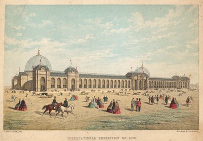 The International Exhibition of 1862 by English School