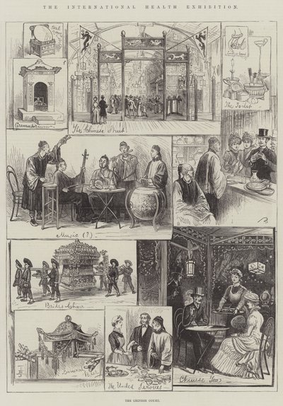 The International Health Exhibition, the Chinese Court by English School