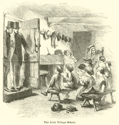 The Irish Village School by English School
